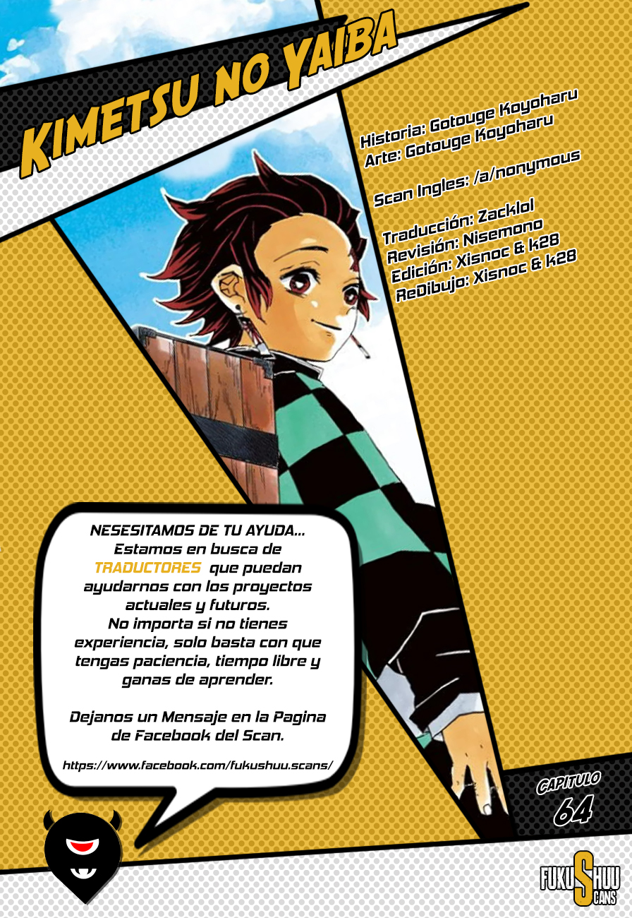 Kimetsu no Yaiba - Vol.8 Ch.64 - Share Any Manga on MangaPark